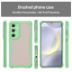 For Samsung Galaxy S24+ 5G Armor Glaze PC Hybrid TPU Phone Case(Green)