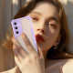 For Samsung Galaxy S24+ 5G Armor Glaze PC Hybrid TPU Phone Case(Purple)