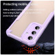 For Samsung Galaxy S24+ 5G Armor Glaze PC Hybrid TPU Phone Case(Purple)