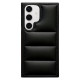 For Samsung Galaxy S24+ 5G Cotton Filling Eiderdown Airbag Phone Case(Black)