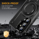 For Samsung Galaxy S24+ 5G Lens Holder MagSafe Phone Case(Black)