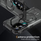 For Samsung Galaxy S24+ 5G Lens Holder MagSafe Phone Case(Grey)