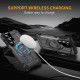 For Samsung Galaxy S24+ 5G Lens Holder MagSafe Phone Case(Grey)
