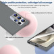 For Samsung Galaxy S24+ 5G Nano Lens Cover Liquid Silicone Phone Case(Black)