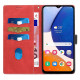 For Samsung Galaxy S24+ 5G Grid Stitching Leather Phone Case with Lanyard(Red)