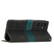 For Samsung Galaxy S24+ 5G Grid Stitching Leather Phone Case with Lanyard(Black)