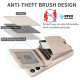 For Samsung Galaxy S24+ 5G Crossbody Lanyard Zipper Wallet Leather Phone Case(Beige)