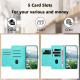 For Samsung Galaxy S24+ 5G Tulips Embossed Leather Phone Case with Lanyard(Green)