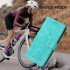 For Samsung Galaxy S24+ 5G Tulips Embossed Leather Phone Case with Lanyard(Green)