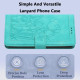 For Samsung Galaxy S24+ 5G Tulips Embossed Leather Phone Case with Lanyard(Green)