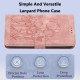 For Samsung Galaxy S23+ 5G Tulips Embossed Leather Phone Case with Lanyard(Pink)