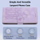 For Samsung Galaxy S23+ 5G Tulips Embossed Leather Phone Case with Lanyard(Purple)