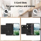 For Samsung Galaxy S23+ 5G Tulips Embossed Leather Phone Case with Lanyard(Black)