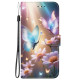 For Samsung Galaxy S24+ 5G Crystal Texture Colored Drawing Leather Phone Case(Butterfly Love Flower)