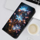 For Samsung Galaxy S24+ 5G Crystal Texture Colored Drawing Leather Phone Case(Little Lantern Flower)