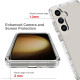 For Samsung Galaxy S24+ 5G Shockproof Clear Gradient PC + TPU Phone Case(Black)