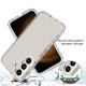 For Samsung Galaxy S24+ 5G Shockproof Clear Gradient PC + TPU Phone Case(Red)