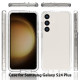 For Samsung Galaxy S24+ 5G Shockproof Clear Gradient PC + TPU Phone Case(Transparent)