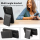 For Samsung Galaxy S24+ 5G Skin Feel Detachable Card Bag Magsafe Phone Case(Black)