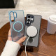 For Samsung Galaxy S24+ 5G Rotation Holder MagSafe Phone Case(Black)