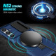 For Samsung Galaxy S24+ 5G Sliding Camshield MagSafe Holder TPU Hybrid PC Phone Case(Royal Blue)