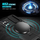For Samsung Galaxy S24+ 5G Sliding Camshield MagSafe Holder TPU Hybrid PC Phone Case(Black)
