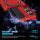 For Samsung Galaxy S24+ 5G Sliding Camshield MagSafe Holder TPU Hybrid PC Phone Case(Red)