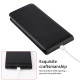 For Samsung Galaxy S24+ 5G Magnetic Vertical Flip Leather Phone Case(Black)