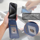For Samsung Galaxy S24+ 5G Magnetic Vertical Flip Leather Phone Case(Blue)