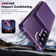 For Samsung Galaxy S24+ 5G Horizontal Flip Card Bag Holder Leather Phone Case(Purple)