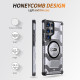 For Samsung Galaxy S24+ 5G wlons Explorer Series PC Hybrid TPU MagSafe Magnetic Case(Black)