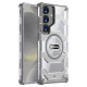 For Samsung Galaxy S24+ 5G wlons Explorer Series PC Hybrid TPU MagSafe Magnetic Case(Grey)