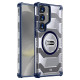 For Samsung Galaxy S24+ 5G wlons Explorer Series PC Hybrid TPU MagSafe Magnetic Case(Blue)