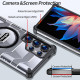 For Samsung Galaxy S24+ 5G wlons Explorer Series PC Hybrid TPU MagSafe Magnetic Case(Blue)
