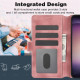 For Samsung Galaxy S24+ 5G Dreamy Butterfly Love Flower Embossed Leather Phone Case(Rose Gold)