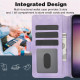 For Samsung Galaxy S24+ 5G Dreamy Butterfly Love Flower Embossed Leather Phone Case(Purple)