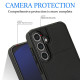 For Samsung Galaxy S24+ 5G Tri-fold Holder Leather Phone Case with Card Slot(Black)