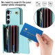 For Samsung Galaxy S24+ 5G RFID Card Slot Phone Case with Long Lanyard(Mint Green)