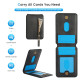 For Samsung Galaxy S23+ 5G Zipper Wallet Split MagSafe Leather Back Phone Case(Black)
