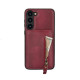 For Samsung Galaxy S23+ 5G Zipper Wallet Split MagSafe Leather Back Phone Case(Red)