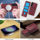 For Samsung Galaxy S23+ 5G Zipper Wallet Split MagSafe Leather Back Phone Case(Red)