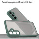 For Samsung Galaxy S24+ 5G Fan Dun Series TPU Hybrid PC Frosted Phone Case(Green)