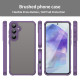 For Samsung Galaxy S24+ 5G Fan Dun Series TPU Hybrid PC Frosted Phone Case(Purple)