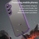 For Samsung Galaxy S24+ 5G Fan Dun Series TPU Hybrid PC Frosted Phone Case(Purple)