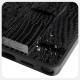For Samsung Galaxy S24+ 5G ABEEL Beast Pattern 6D Micro-Embossed MagSafe Genuine Leather Phone Case(Black)