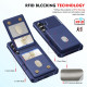 For Samsung Galaxy S24+ 5G 2-in-1 Magnetic Wallet MagSafe Leather Back Phone Case(Blue)