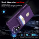 For Samsung Galaxy S24+ 5G 2-in-1 Magnetic Wallet MagSafe Leather Back Phone Case(Purple)