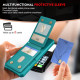 For Samsung Galaxy S24+ 5G 2-in-1 Magnetic Wallet MagSafe Leather Back Phone Case(Green)