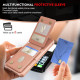 For Samsung Galaxy S24+ 5G 2-in-1 Magnetic Wallet MagSafe Leather Back Phone Case(Pink)
