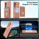 For Samsung Galaxy S24+ 5G 2-in-1 Magnetic Wallet MagSafe Leather Back Phone Case(Pink)